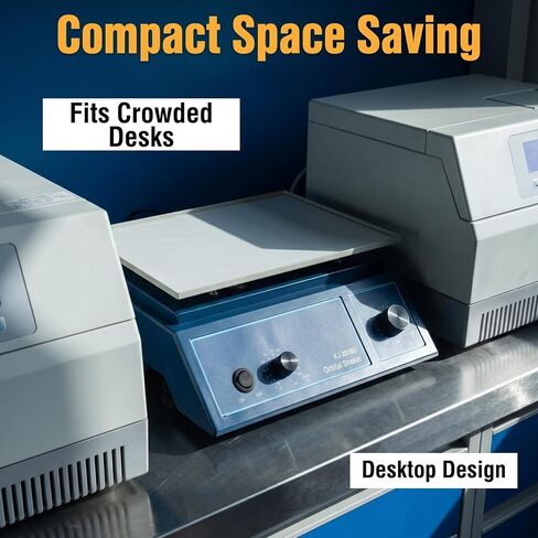 Orbital Shaker, Variable Speed 0-210 RPM, Lab Microplate Oscillator with Anti-Slip Platform, for Elisa Plates and Petri Dishes in Kuwait