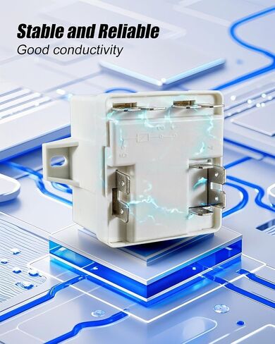 2002053 ضاغط آلة الثلج يبدأ التتابع المحتمل المناسب لعناصر التحكم في المحرك RVA7AA3D MR-TX1A مناسب لـ Manitowoc I0522P ID0522A SD0422AP استبدال 20-0205-3 in Kuwait