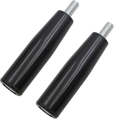 Revolving Handle M10 Threaded Crank Handles, Lathe Hand Handles with Nuts, Trailer Jack Handle Replacement for Woodworking Machinery Milling Machine Marine Winch, 2Pcs in Kuwait