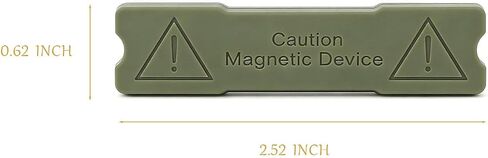 Jersey Hanger for Wall, Magnetic Jersey Display Hanger with No-Drill Adhesive Mount on Smooth, Clean Walls for a Floating Jersey Display, 12-Pack, 2.52 x 0.62 x 0.24 in in Kuwait