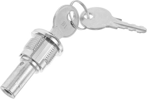 VICASKY Gumball Machine Lock Vending and Key Candy Part Replacement Keys Metal with Assembly Coin for Snack Dispenser Secure Machines in Kuwait