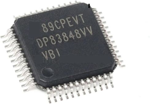 DP83848 DP83848CVVX DP83848CVV DP83848VV QFP48 شرائح 10 قطعة in Kuwait