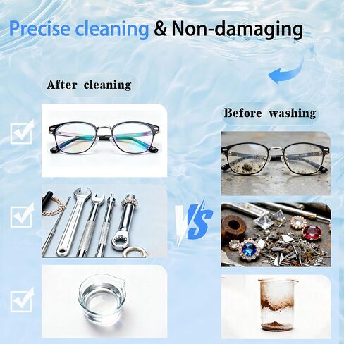 15L Ultrasonic Cleaner with Timer & Heater, Professional Ultrasonic Parts Cleaner, Knob Control Ultrasonic Cleaning Machine for Glasses Watch Jewelry Denture Dental Irrigator Parts Tools Circuit Board in Kuwait