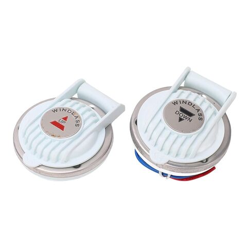 Marine Windlass Foot Switches for Boat, Rust-Proof, Easy Operation for Anchor Control, PC and Stainless Steel, Pack of 2 in Kuwait