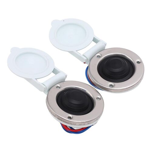 Marine Windlass Foot Switches for Boat, Rust-Proof, Easy Operation for Anchor Control, PC and Stainless Steel, Pack of 2 in Kuwait
