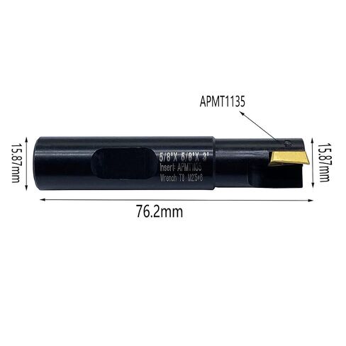GBJ 90 Degrees Square Shoulder Indexable End Mill Face Milling Arbor End Milling Shell Cutter APMT1135 APMT1604 Miilling Insert in Kuwait