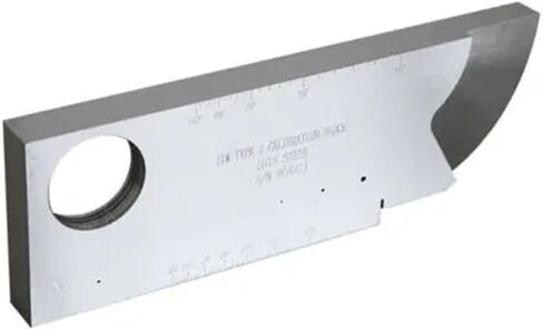 IIW-Type 2 T.0.33B-1-1 Calibration Block 1018 Steel Test Block for Ultrasonic Flaw Detector in Kuwait