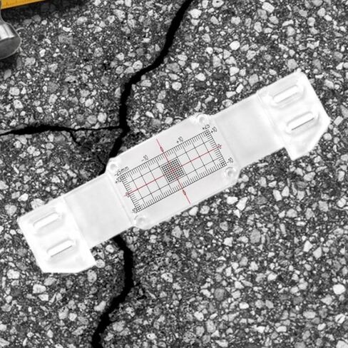Crack Monitorings Gauge Heavy Duty Crack Monitor Portable Wall Corner Household in Kuwait