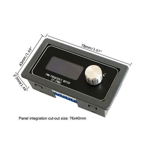 مقياس تردد مولد إشارة PWM XY-PWM1 لوحة إخراج موجة مربعة قابلة للتعديل لدورة العمل in Kuwait