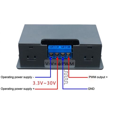 مقياس تردد مولد إشارة PWM XY-PWM1 لوحة إخراج موجة مربعة قابلة للتعديل لدورة العمل in Kuwait