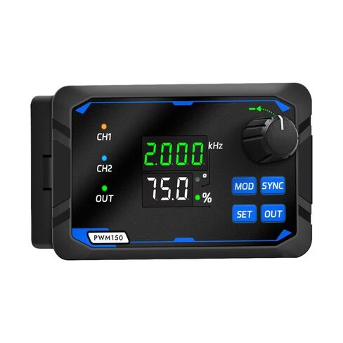 PWM150 مولد إشارة ثنائي القناة لمحرك سيرفو نبض موجة مربعة مع مرحلة تردد قابلة للتعديل ودورة العمل in Kuwait