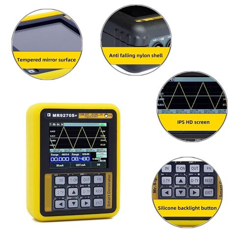 MR9270S+,4-20MA Signal Generator Calibrate Current Voltage PT100 Thermocouple Pressure Transmitter Logger PID Frequency Handheld in Kuwait