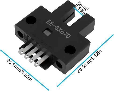 EE-SX670P Sensor 25.5x28.5mm for Automation Equipment Printing Machinery in Kuwait