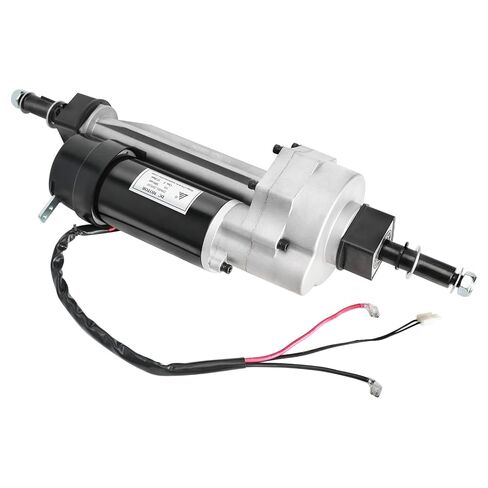 24V 350W Brushed DC Electric Motor Transaxle Differential, Gear Reduction Shaft Drive Motor for Electric Scooter, Go Kart, Quad, Tricycle, Wagon, Trolley, Wheelchair, DIY Mobility Project (350, Watts) in Kuwait