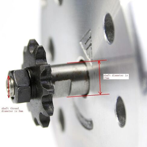 36V 800W Brushed DC Motor for Electric Scooter Go Kart Bicycle e Bike Tricycle ATV Quad Dirt Bike Razor Buggy Moped in Kuwait