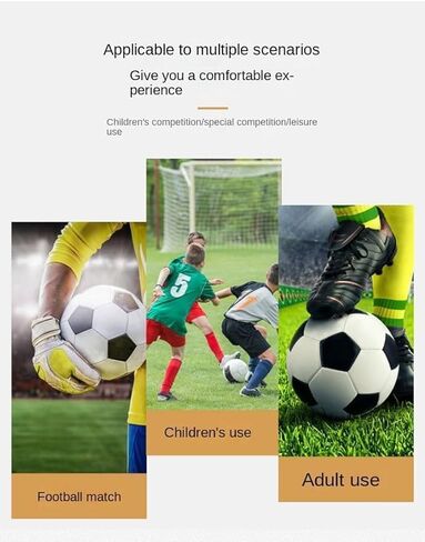 PLbSe Histarstore5 Soccer Goalkeeper Gloves Goalie Training Gloves Strong Grip Anti-Slip and Breathable for Adults and Children (Black Orange,9) in Kuwait