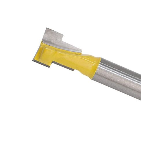 T Slot Cutter T Slot End Mill Milling Cutter Alloy High Hardness for Portable Engraving Machine Woodworking for Hardwood Cork Synthetic Wood in Kuwait