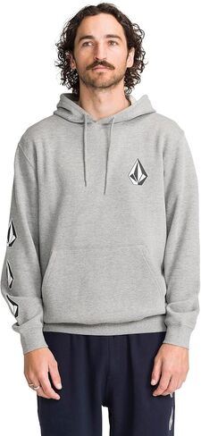 سويت شيرت صوف بغطاء للرأس للرجال من Volcom - هوديي من الصوف الناعم مع رباط قابل للتعديل in Kuwait