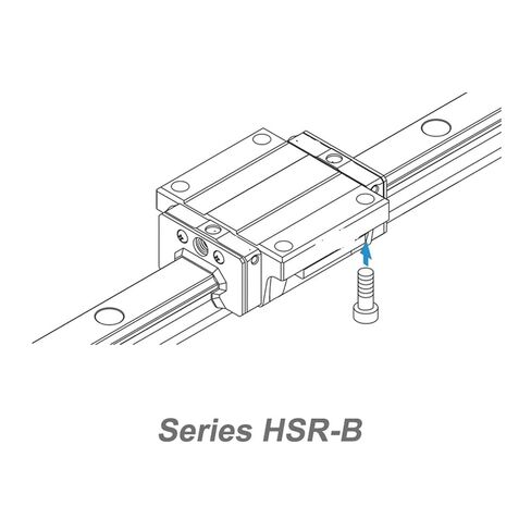 HSR55B HSR55B1SS HSR55B1UU GK Block Guide Slider Flange Through Hole Linear Rail Slide Carriage 1Pcs in Kuwait