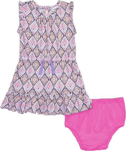 Splendid baby-girls Indigo Bloom Short-sleeve Dress in Kuwait