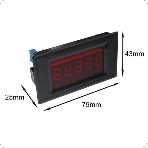 1pc YB5145Ai LED Digital Isolated Voltmeter 200mV 2V 20V 200V 600V Voltage Meter 0.4'' LED Volt Panel Meter Voltmetre 4.5 Volt(Red,DC20V,Power Supply DC8-18V) in Saudi Arabia