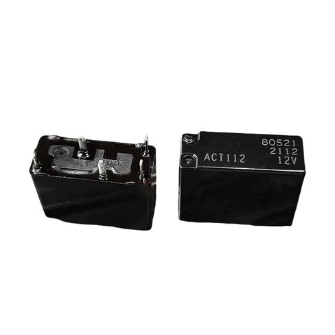 5 قطعة ACT112 أسود 5 دبابيس 12VDC ACT112M19 مرحل أبيض ACT212(ACT112 أسود) in Saudi Arabia