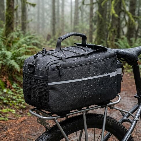 Bike Rack Bag – Waterproof Rear Bike Rack Bag for Ebike & Adult Bike, Bike Trunk Bag & Rear Bike Basket – Cycling Bag for Bicycle Rear Rack – Bike Bag for Ebike Accessories in Kuwait