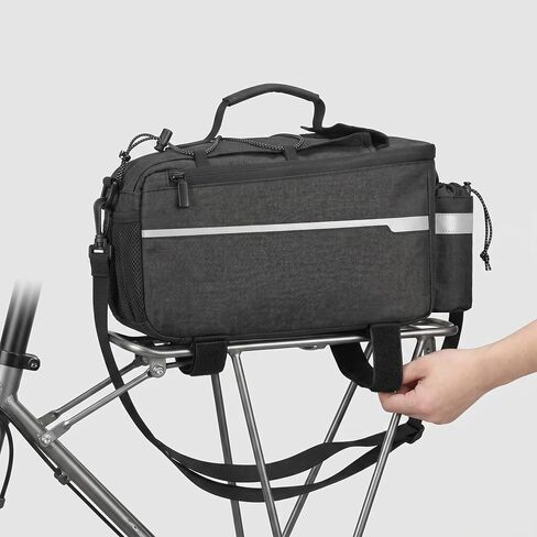 Bike Rack Bag – Waterproof Rear Bike Rack Bag for Ebike & Adult Bike, Bike Trunk Bag & Rear Bike Basket – Cycling Bag for Bicycle Rear Rack – Bike Bag for Ebike Accessories in Kuwait