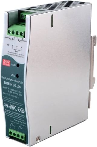 1PCS DRDN20-24 24V 20A DIN Rail Type Redundancy Module in Kuwait