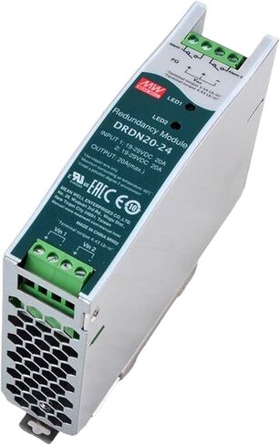 1PCS DRDN20-24 24V 20A DIN Rail Type Redundancy Module in Kuwait