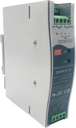 1PCS DRDN20-24 24V 20A DIN Rail Type Redundancy Module in Kuwait