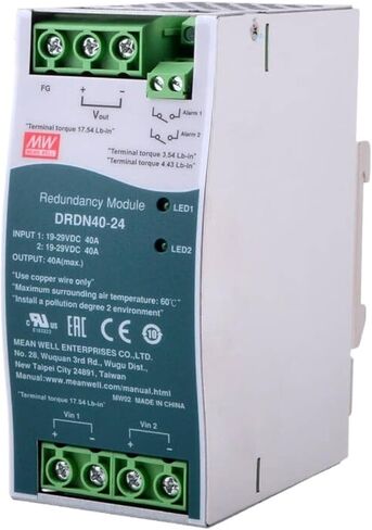 1PCS DRDN40-24 24V 40A DIN Rail Type Redundancy Module in Kuwait