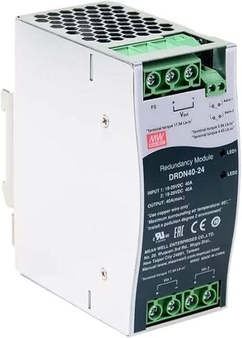1PCS DRDN40-24 24V 40A DIN Rail Type Redundancy Module in Kuwait