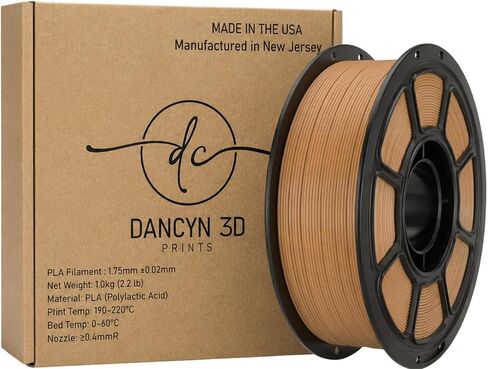 PLA Basic 3D Printer Filament 1.75mm, 1KG Spool, +/- 0.02mm Dimensional Accuracy, Smooth & Reliable Printing Material for FDM Printers, Made in USA (Scallion Green) in Kuwait