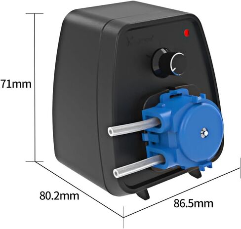 Kamoer KCP-X Mini Peristaltic Pump 24V with Silicone Rubber Tube - 3mm ID x 5mm OD in Kuwait