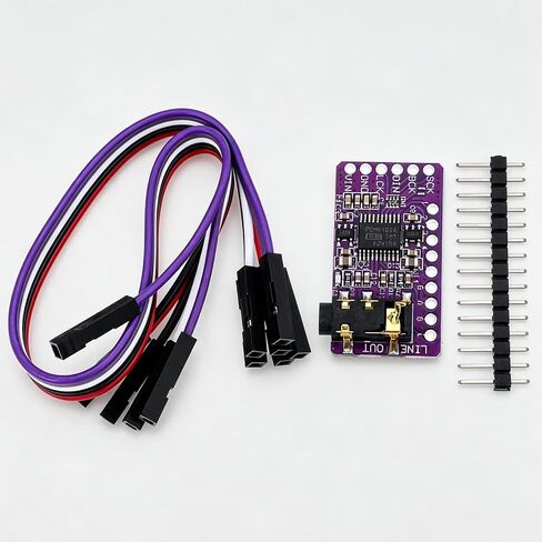2 قطعة IIS PCM5102 PCM5102A AUX صوت ستيريو رقمي | DAC فك لوحة تركيبية لاعب وحدة الصوت الرقمية إلى محول الصوت التناظري in Kuwait