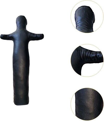 حقيبة ملاكمة للمصارعة فارغة للكاراتيه والجودو والجيم المنزلي والكيك بوكسينغ وحقيبة ملاكمة للتمرين على الدمية المصنوعة من جلد البولي يوريثان، للأطفال 120 سم in Kuwait