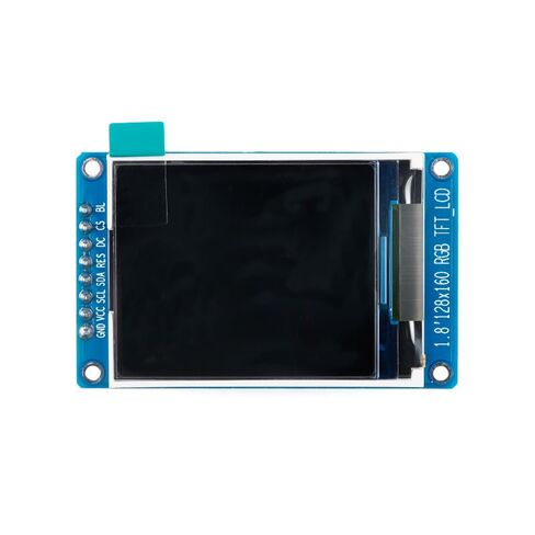 1.8 بوصة لون TFT LCD وحدة 128x160 SPI واجهة ST7735 16 بت RGB565 3.3V 10MHz على مدار الساعة in Kuwait