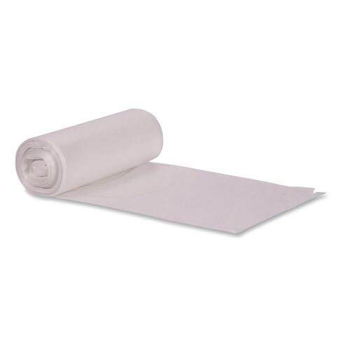 AccuFit H6644TCRC1 Can Liners, 32 gal, 0.9 mil, Clear, 33" x 44", Box of 50 in Kuwait