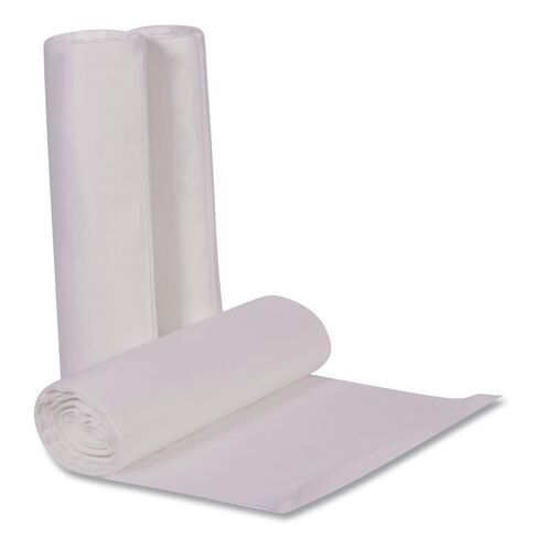 AccuFit H6644TCRC1 Can Liners, 32 gal, 0.9 mil, Clear, 33" x 44", Box of 50 in Kuwait