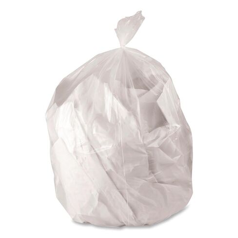 AccuFit H6644TCRC1 Can Liners, 32 gal, 0.9 mil, Clear, 33" x 44", Box of 50 in Kuwait