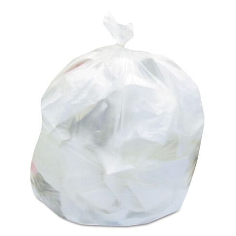 AccuFit H6644TCRC1 Can Liners, 32 gal, 0.9 mil, Clear, 33" x 44", Box of 50 in Kuwait