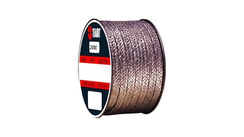 Lamons Sterling Seal and Supply (STCC) 2000.561x1 Teadit Style 2000 تعبئة جرافيت مرنة مضفرة، 9/16 بوصة CS × 1 رطل. بكرة in Kuwait