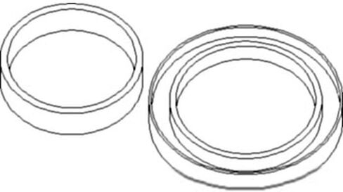94546C1 Sleeve & Seal Kit (x1) Fits Case 5088 7110 7210 8910 8920 in Kuwait