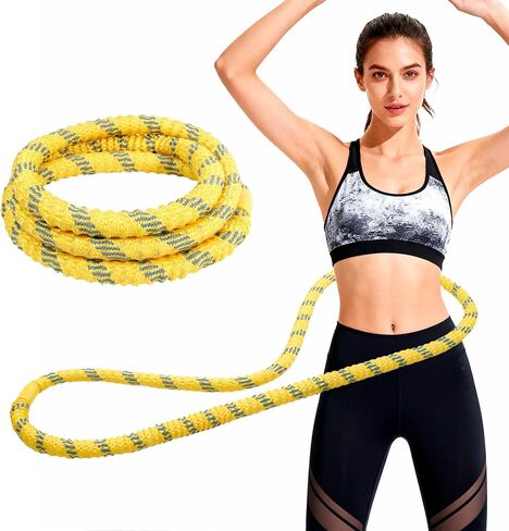 طوق تمرين مرجح، طوق مرجح بأنبوب ناعم للبالغين، طوق أنبوبي ناعم قابل للطي بوزن 3.3 رطل، بدون قرصة، بدون إصابة في الخصر. in Kuwait