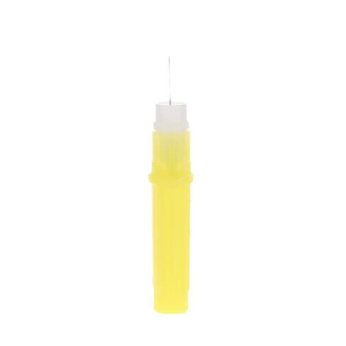 Monoject 8881400066#400 27 Gauge Short .75 Plastic Hub Needles Yellow 100/Bx in Kuwait