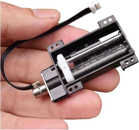 صغيرة صغيرة 6 مللي متر الدقة الكواكب والعتاد محرك متدرج مايكرو 2-Phase 4-Wire خطوة المحرك الخطي الرصاص المسمار المنزلق السكتة الدماغية 30 مللي متر in Kuwait