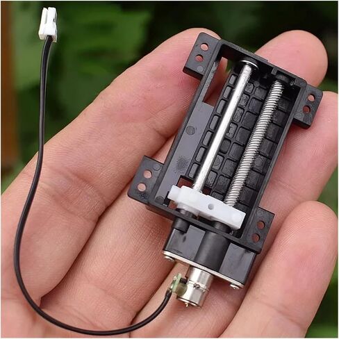 صغيرة صغيرة 6 مللي متر الدقة الكواكب والعتاد محرك متدرج مايكرو 2-Phase 4-Wire خطوة المحرك الخطي الرصاص المسمار المنزلق السكتة الدماغية 30 مللي متر in Kuwait