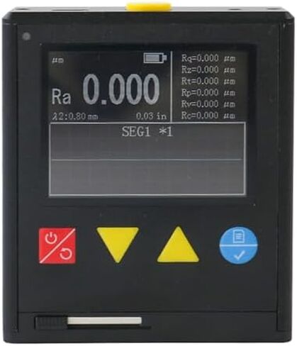 جهاز قياس خشونة الأسطح، مقياس محمول مع شاشة LCD، يقيس Ra/RZ/Rq/RtRP/RV/RC، طول الشوط 5.6 مم، إيقاف التشغيل التلقائي in Kuwait