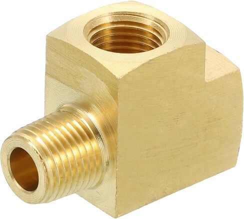 تركيب أنابيب النحاس، 1/8 "NPT 3 طريقة T-موصل تركيب محول مقرنة لخطوط أنابيب توصيل نقل الغاز، 1 قطعة in Kuwait